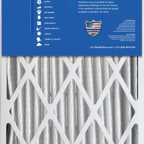 16x28x6 Aprilaire Space-Gard 2400 Replacement Part 401 MERV 12 Air Filter 1 Pack - Picture 2 of 6